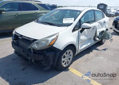 2013 Kia Rio Lx из США, поврежденный, VIN KNADM4A32D6096753